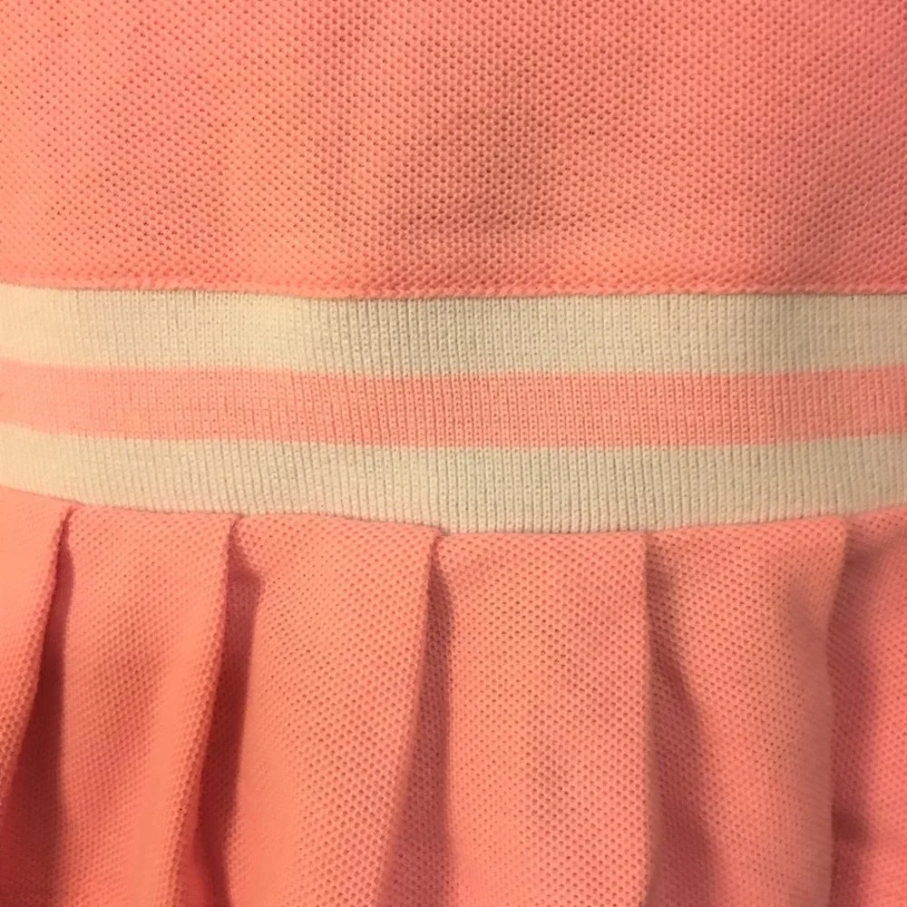 ADIDAS Detroit Baseball Fan Pink Polo Dress 0-3M - Picture 7 of 10